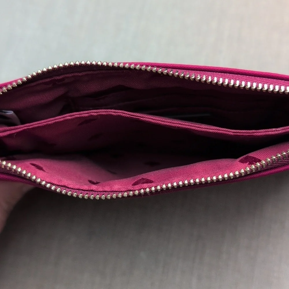 Kate Spade Cranberry Red Nylon Wristlet
